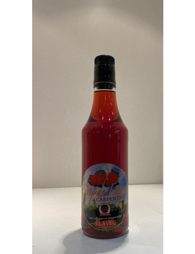 Sirop Fraise de Carpentras 500ml "Maison"