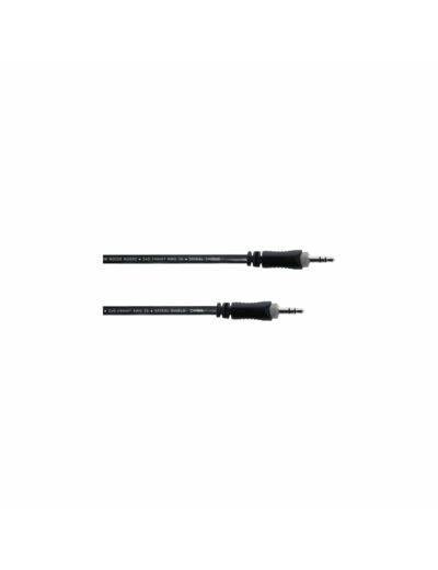 Cordial cable jack mini/mini stereo 50cm