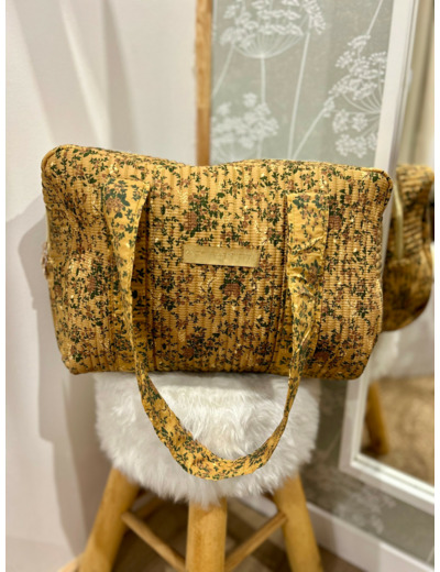 Sac week-end liberty moutarde