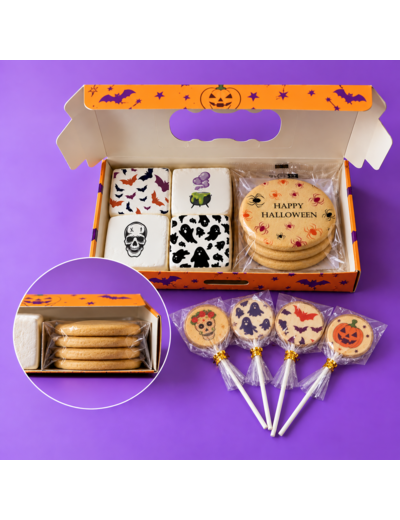 Box de bonbons et biscuits Halloween