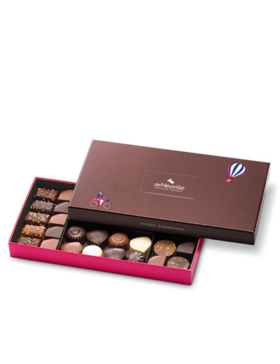 Grand coffret de chocolats Français