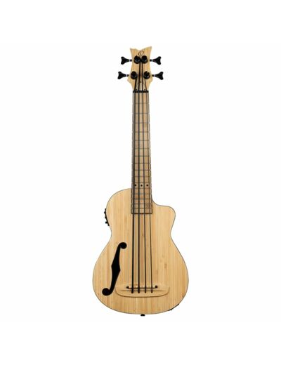 Ortega ukulele basse, bambou massif eq