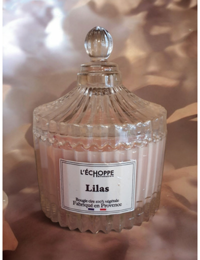 Bougie parfumée lilas