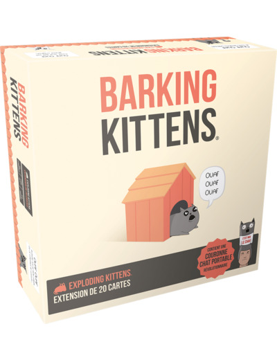 Exploding kittens : barking kittens (ext)