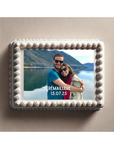 Photo gâteau personnalisé