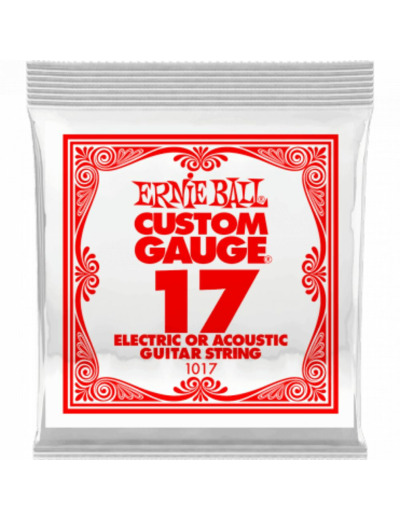 Ernie ball corde acier plein 0.17