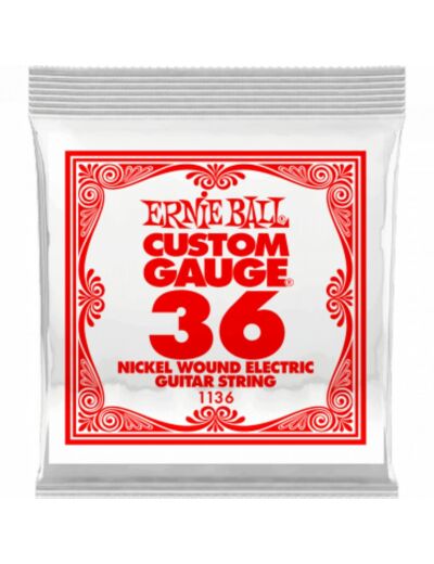 Ernie ball corde guitare elec 036