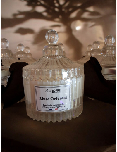 Bougie parfumée musc oriental