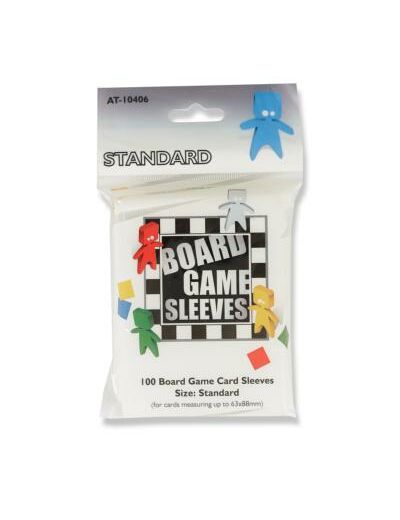 Board game sleeves - standard - 63x88mm (x100)