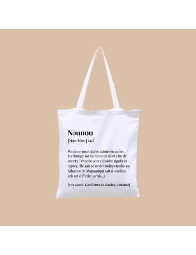 Tote bag Hindbag Nounou