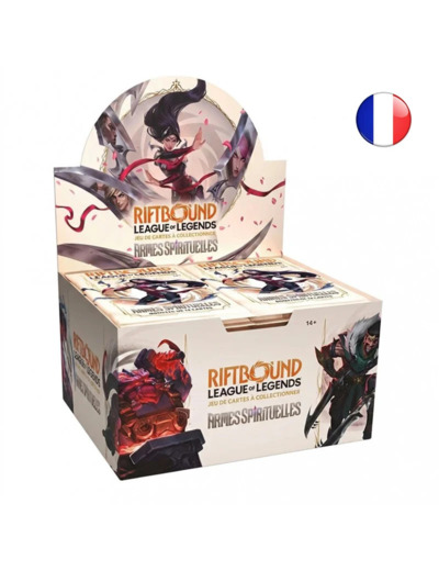 Riftbound : armes spirituelles - display 24 booster fr