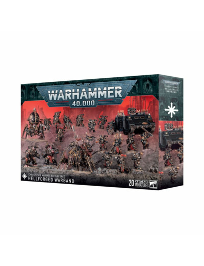 Battleforce chaos space marines: hellforged warband