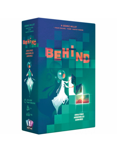 Behind