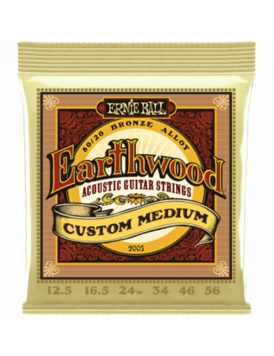 Ernie ball jeu cordes folk 12.5-56