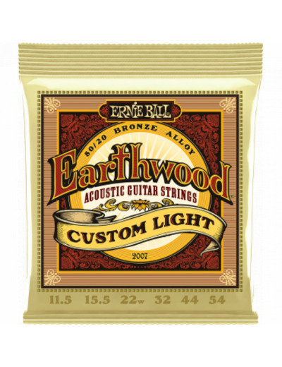 Ernie ball jeu cordes folk 11.5-54