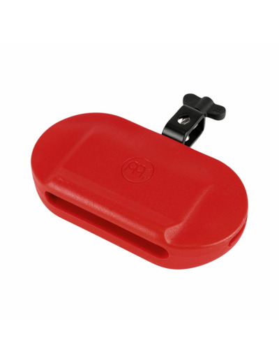 Meinl block percussion plastique rouge