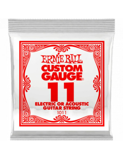 Ernie ball corde acier plein 0.11