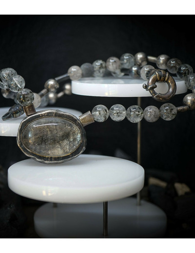 Collection Mineral pearls