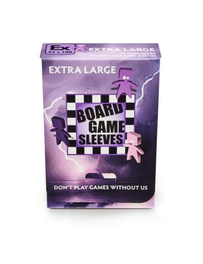 Board game sleeves - nonglare - extra large - 65x100mm (x50)