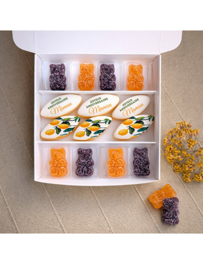 Coffret personnalisée anniversaire- Le sweet