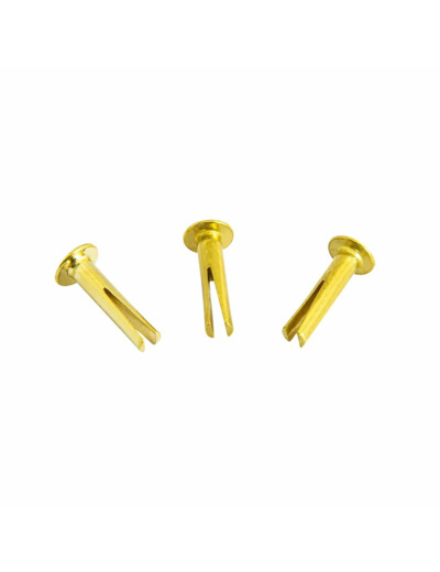 Set 3 rivets sizzler cymbale meinl brass