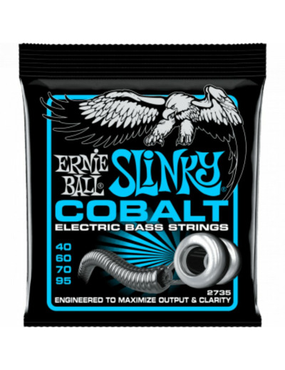 Ernie ball jeu cordes basse extra slinky 40-95