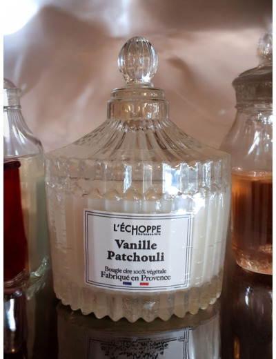 Bougie parfumée vanille patchouli
