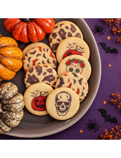 Biscuits Halloween décorés