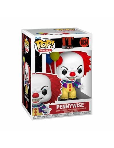 « il » est revenu (1990)pop! pennywise 9 cm