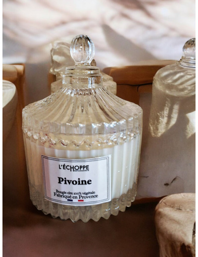 Bougie parfumée pivoine