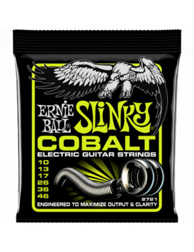 Ernie ball cordes elec cobalt 10-46