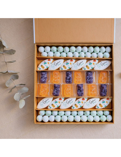 Le Happy- coffret cadeau gourmand anniversaire