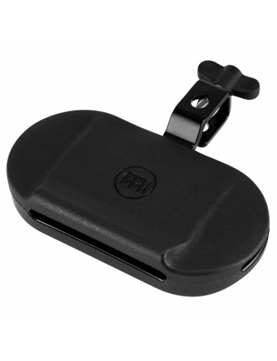 Meinl block percussion plastique noir