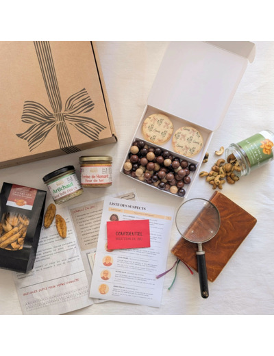 Box gourmande & enquête à la maison – M