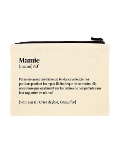 Pochette mamie