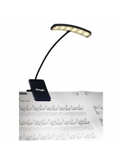 Stagg lampe pupitre 6 led