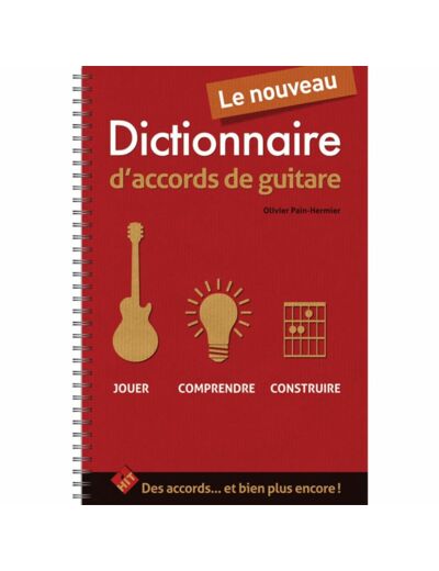 Le nouveau dictionnaire d'accords de guitare