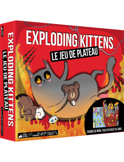 Exploding kittens : le jeu de plateau