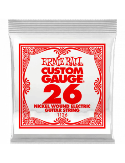 Ernie ball corde guitare elec 026