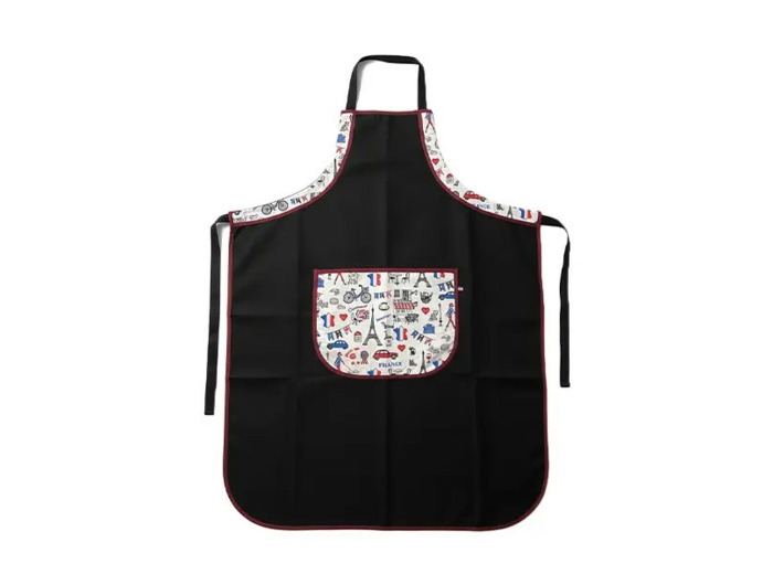 Tablier à Coulisse - Noir & Cocorico