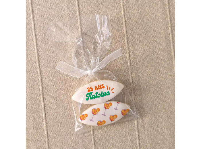 Sachet de calissons personnalisés – Cadeau invité anniversaire