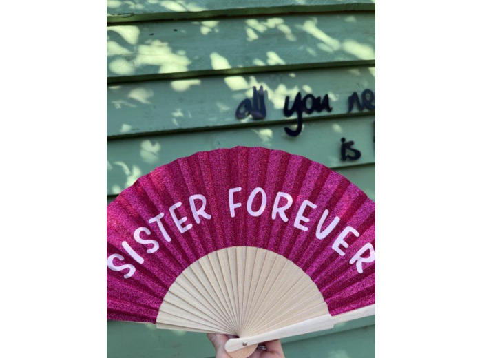 Éventail Sister forever