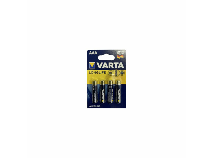Varta 4 piles lr03/aaa