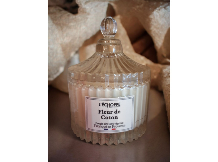 Bougie parfumée fleur de coton
