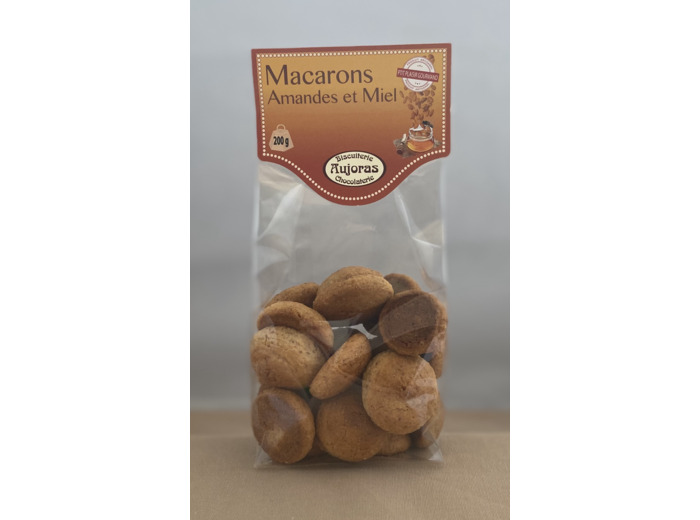 Macarons amandes et miel, 200g