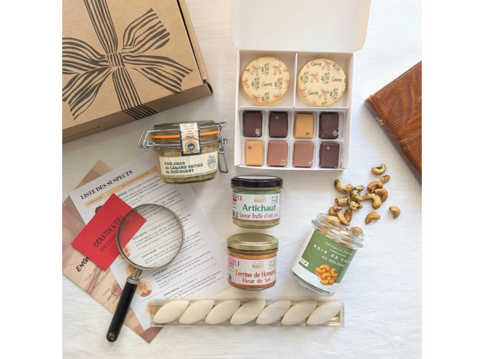 Box gourmande & enquête à la maison – L