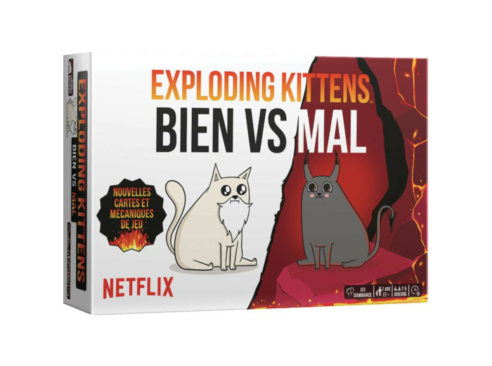Exploding kittens : bien vs mal