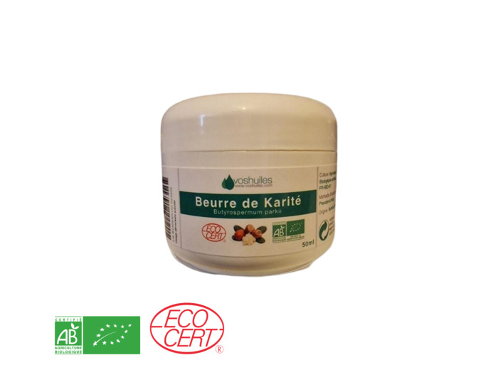 Beurre de Karité Biologique 50ml