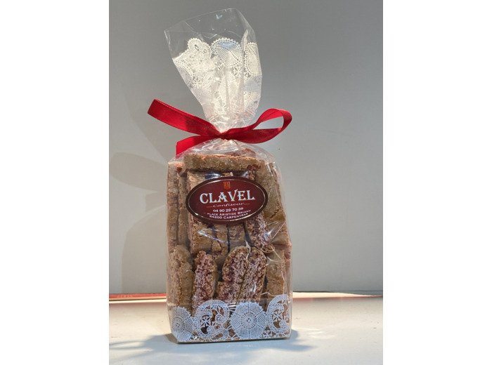 Croquants arôme fraise 200g Maison