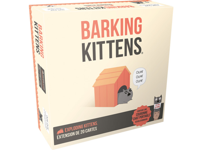 Exploding kittens : barking kittens (ext)